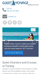 Mobile Screenshot of guletvoyage.com